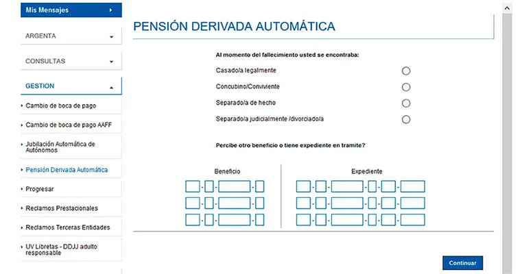 como sacar una pension