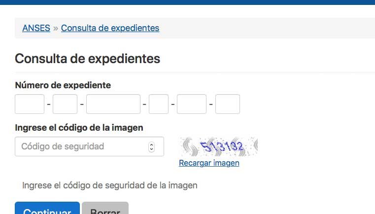 Expedientes ANSES Consulta