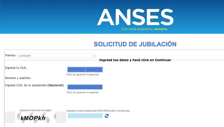 Jubilación ANSES