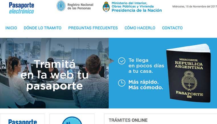 Pasaporte Argentino