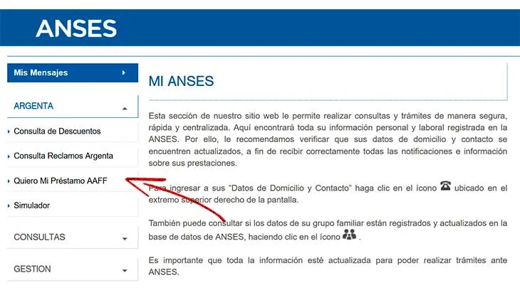 anses prestamos