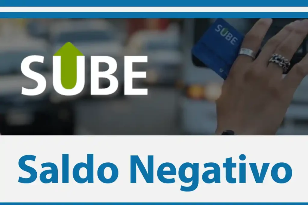 Saldo Negativo SUBE