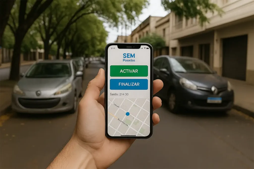 SEM Posadas usado para estacionar en Posadas