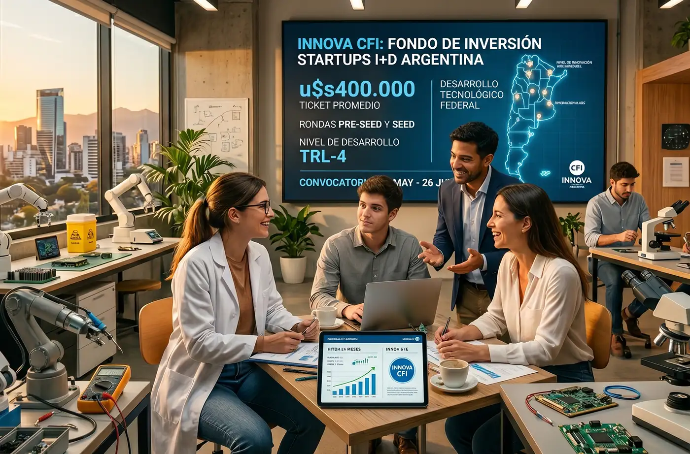 Innova CFI Financiación para Startups en Argentina